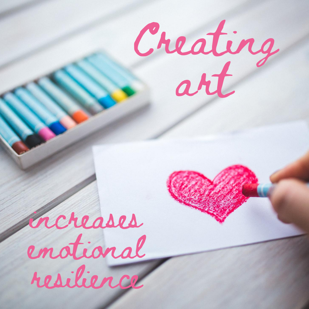 Creating Art Increases Emotional Resilience