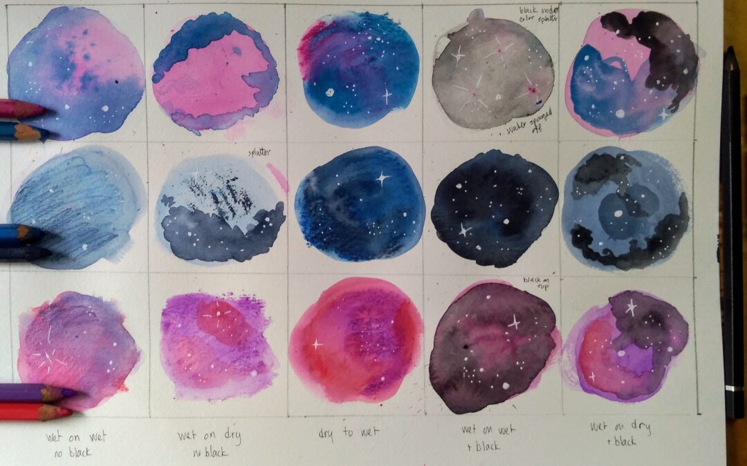 Watercolor universes